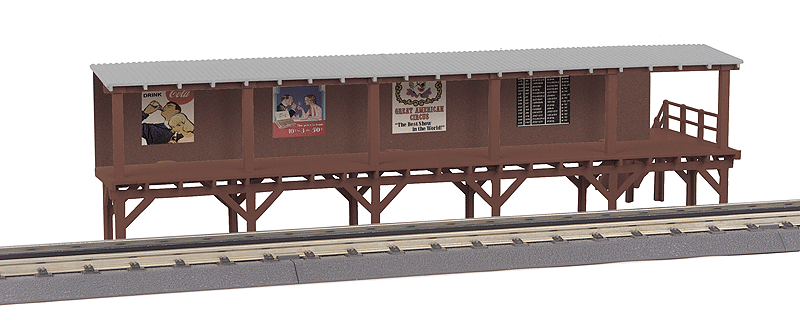 RailKing Buildings -- Elevated Station Platform