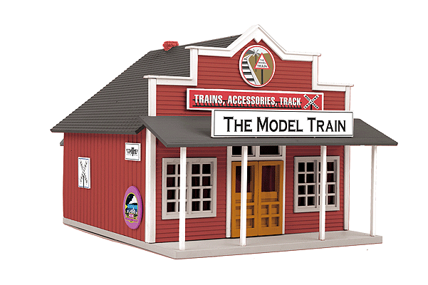 Country Store - The Model Train Store - RailKing(R) -- Assembled - 8-7/8 x 5-1/8 x 5-1/2" 22.5 x 13 x 14cm