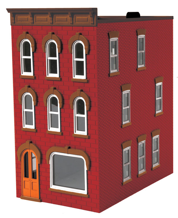 Red/Brwn Town House #1