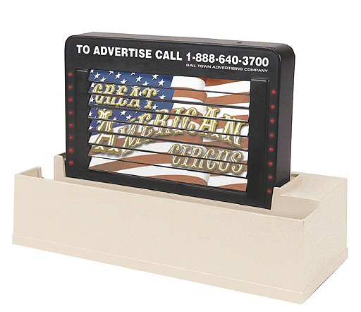 Railking Accessories - Operating Billboards -- Circus