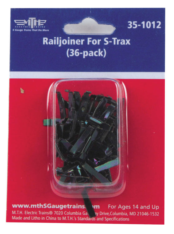 Rail Joiners - S-Trax -- pkg(36)