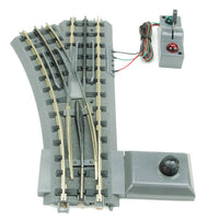 Real Trax Snap Together Track -- O-42 Left Hand Switch