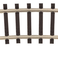 Code 148 22" Radius Curved Track Section - 2-Rail - ScaleTrax
