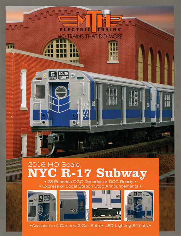 HO R-17 Subway Brochure