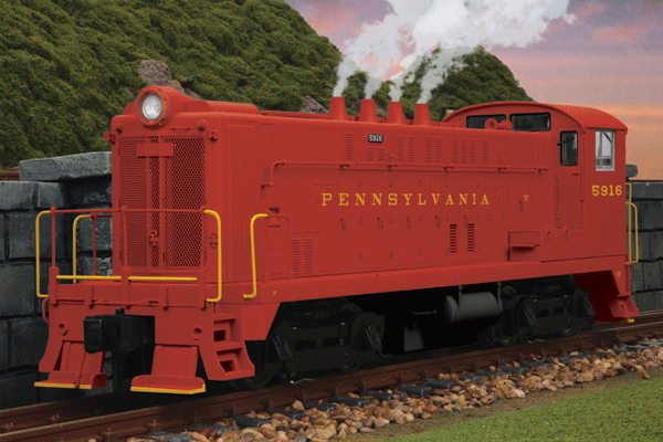 Baldwin VO1000 w/Proto-Sound 3.0, DCC/DCS & Smoke - RailKing One Gauge -- Pennsylvania Railroad #5916 (Tuscan)