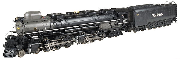 RailKing One Guage Steam 4-6-6-4 Challenger Powered w/Proto Sound 2.0 -- Denver & Rio Grande Western