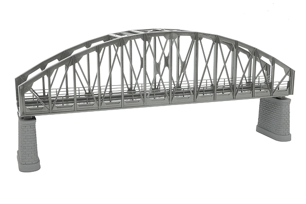 Arch Bridge - Kit - 18 x 2-5/8 x 9-1/2" 45.7 x 6.7 x 24.1cm -- Silver-1