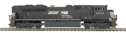 Diesel EMD SD70M-2 w/Proto Sound 3.0 & DCC -- Norfolk Southern #2654 (black, white, Horse Head Logo)