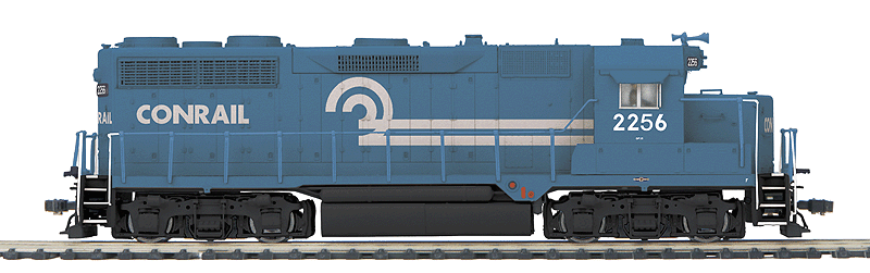 EMD GP35 - Standard DC -- Conrail #2256 (blue, white)