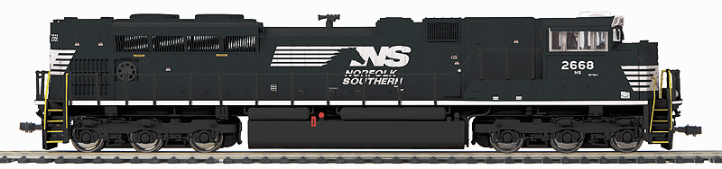 EMD SD70M-2 Marklin 3-Rail w/Proto-Sound 3E+ & DCC -- Norfolk Southern #2668 (black, white, Horse Head Logo)