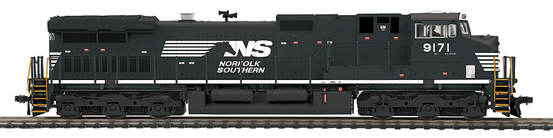 GE Dash 9-44CW w/Proto-Sound 3.0 & DCC -- Norfolk Southern #9171 (black, white; Horse Head Logo)