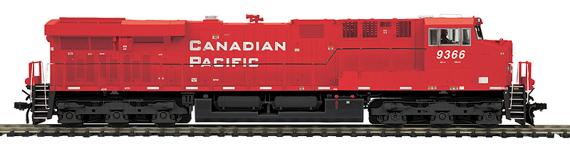 GE ES44AC - Marklin 3-Rail w/Proto-Sound 3E+ & Digital -- Canadian Pacific #9366 (red, white; Large Lettering on Hood)