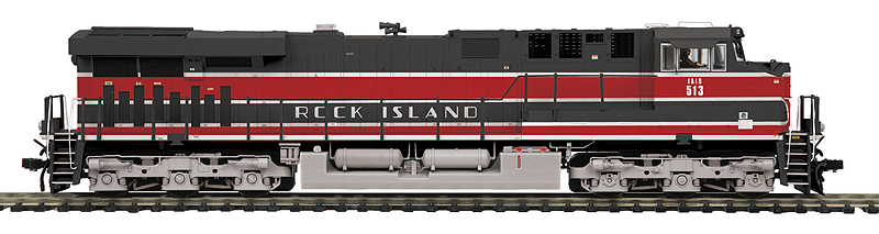GE ES44AC - Marklin 3-Rail w/Proto-Sound 3E+ & Digital -- (CANCELLED BY VENDOR) Iowa Interstate #513 (Rock Island Heritage Scheme)