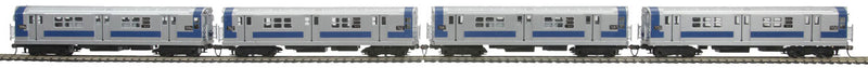 R-21 4-Car Subway Set with Proto-Sound 3.0 -- Metropolitan Transportation Authority 7150