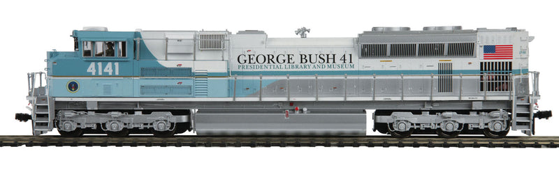 EMD SD70ACe - Proto-Sound 3.0 -- Union Pacific #4141 "George H. W. Bush" (blue, white, gold)