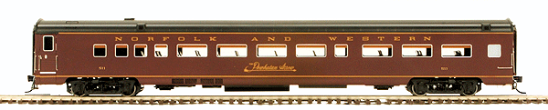 Divided Passenger Coach -- Norfolk & Western
