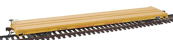 60' Wood Deck Flatcar -- Union Pacific