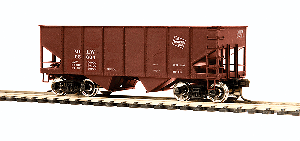 81 Series USRA 55 Ton Steel Twin Hopper -- Milwaukee Road