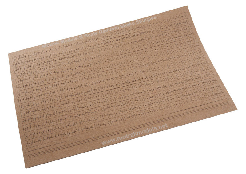 Random Width & Length Shake Shingles -- pkg(2)