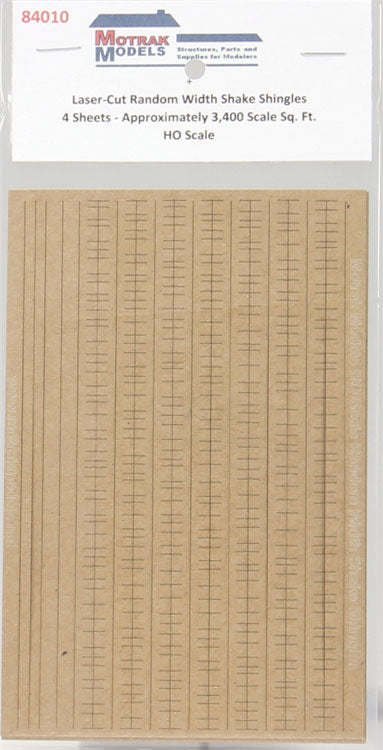 Random Width Shake Shingles -- pkg(4)