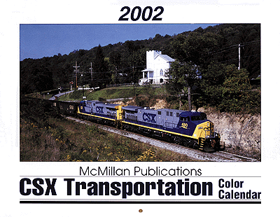 2002 Color Calendar -- CSX Transportation