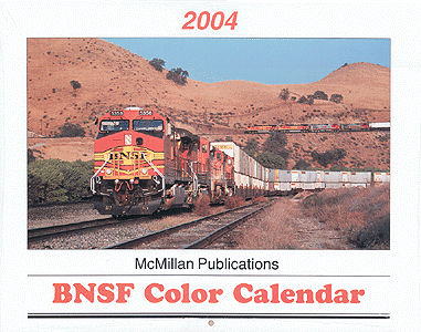 2004 Color Calendar -- BNSF