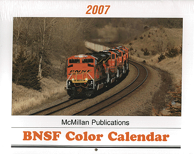 2007 Color Calendar -- BNSF
