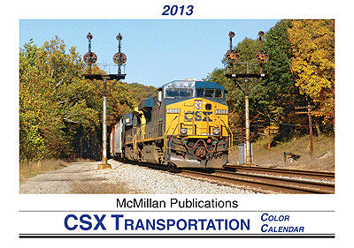 2013 Color Calendar -- CSX Transportation