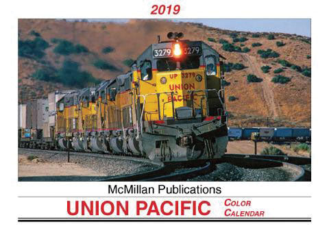 2019 Calendar -- Union Pacific