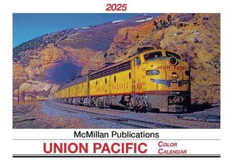 2025 Calendar -- Union Pacific