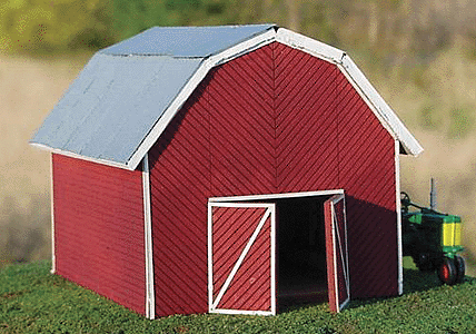 Laser-Cut Wood Barn Kits -- #5