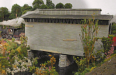 Small Trackside Structures Series -- Railroad Covered Bridge