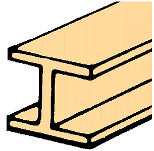 "H" Column - 24" Long -- 1/16" pkg(5)