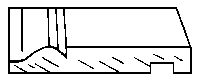 Base board 1/4"x22"l