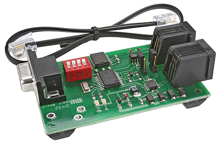 DCC Packet Analyzer w/RS232 Port-1