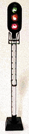 Type D Color Light Signal -- 3-Light Board