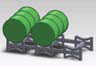 Barrel Rack - Kit -- 5 Different Racks & 24 Barrels