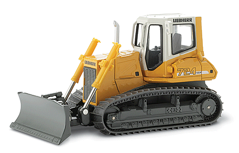 Construction Equipment - Liebherr -- Model 724 LPG Crawler
