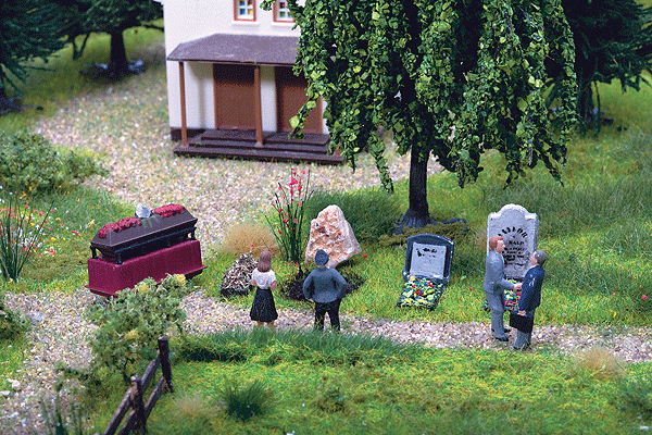 Miniature Scene -- Funeral Scene