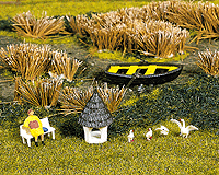 Geese w/Hut
