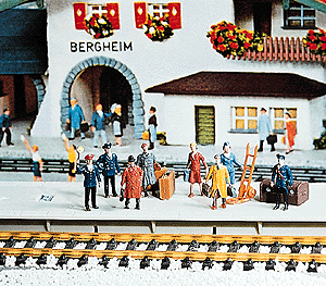 Miscellaneous -- At the Station with Figures