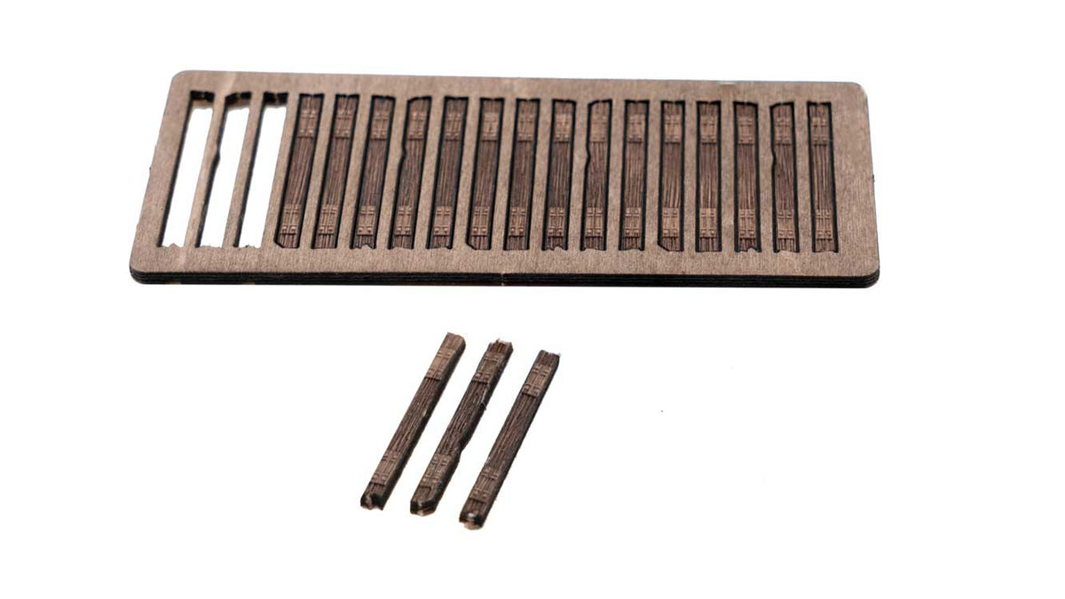 Laser-Cut Ties/Sleepers-1