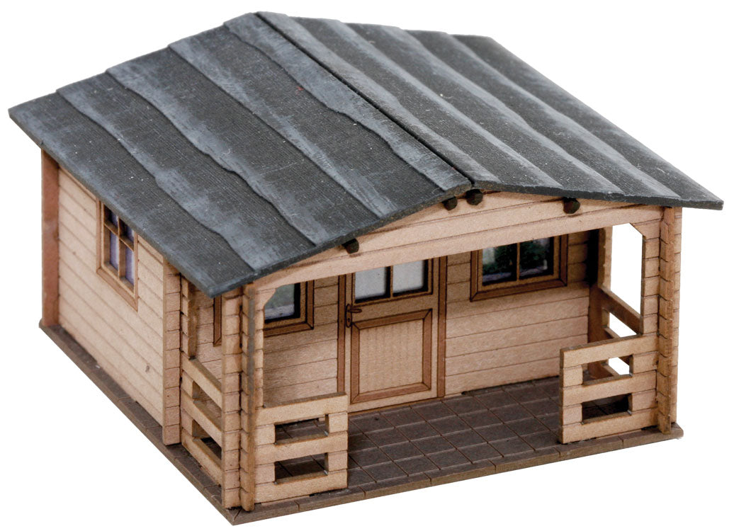 Garden House #2 -- Kit - 2-1/8 x 2-1/16 x 1-5/16" 5.4 x 5.2 x 3.3cm-2