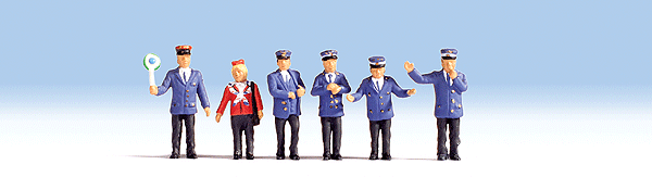 Railway Officials pkg(6) -- German