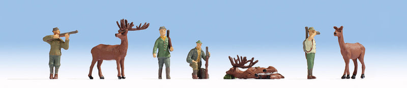 Deer Hunting -- 3 Deer, 4 Hunters