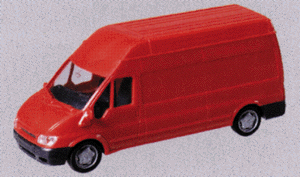 European Vans - Ford Transit -- Red