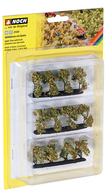 Orchard Trees -- 1-3/8" 3.5cm Tall pkg(12)-2