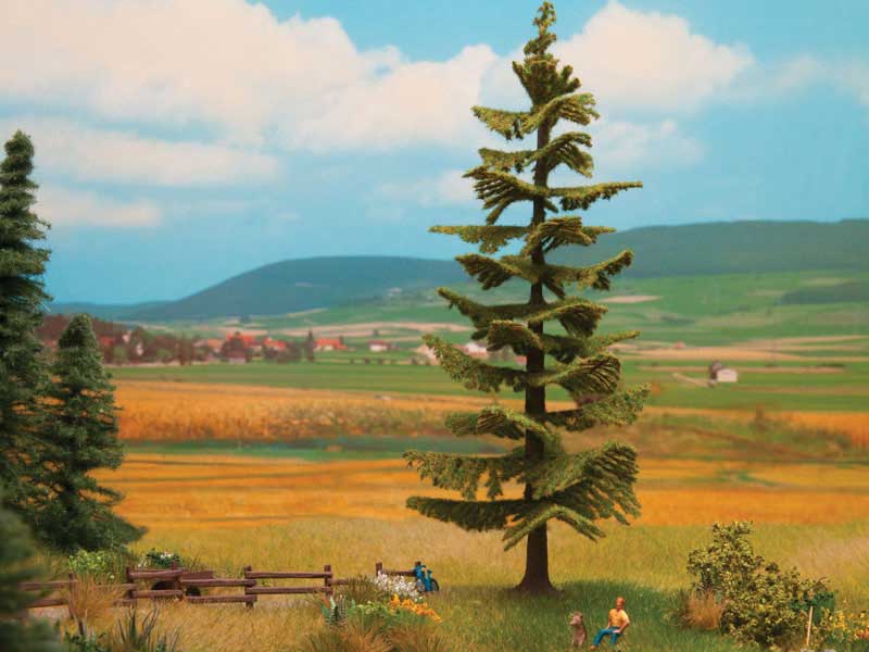 Spruce Tree -- 7-1/4" 18.5cm Tall