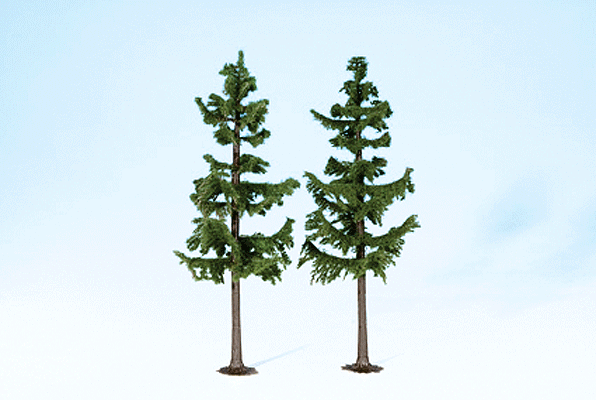 Profi Tree Kit pkg(2) -- High Trunk Fir 7.9"