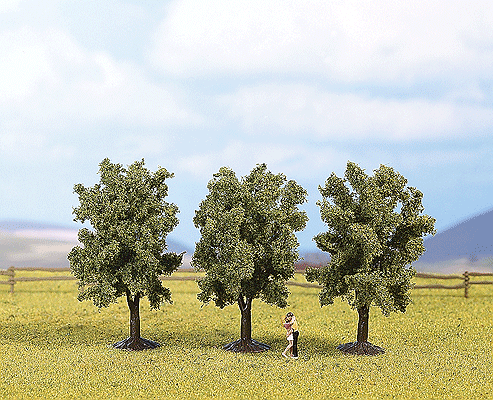 Multi-Tree Packs -- Plum Green 3-1/8" 8cm pkg(3)